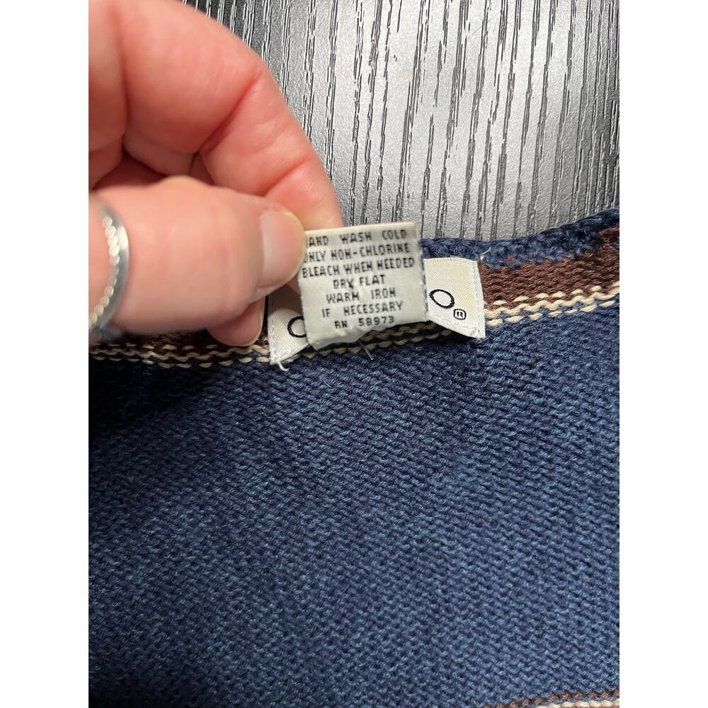 Vintage 90's Capezio Llama motif woven vest - Picture 7 of 10